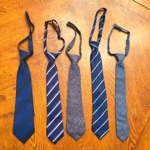 Assorted 5 pc tie set